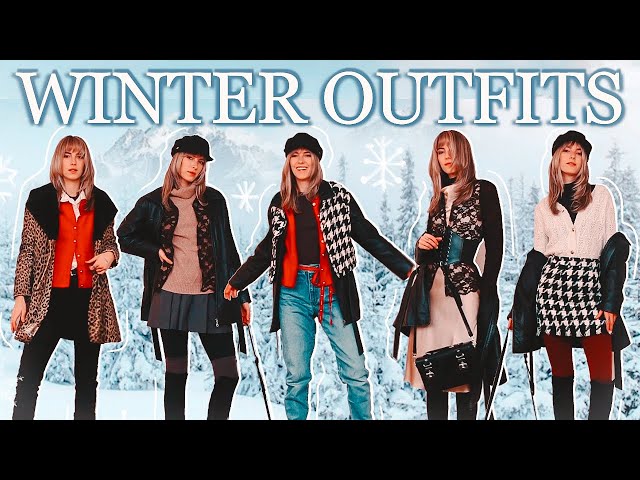 How to dress CUTE & WARM in winter ❄️ Winter Outfit Ideas