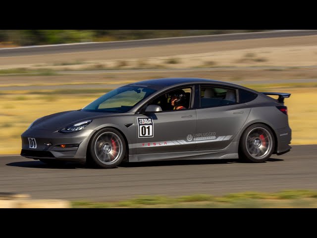 Tesla Model 3 Performance time around Buttonwillow Raceway