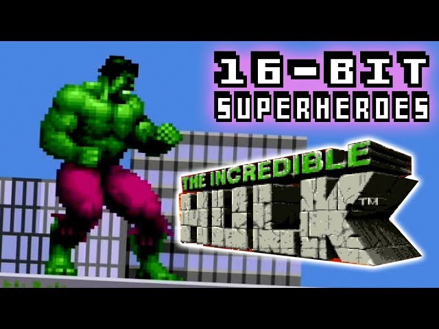 16-bit Superheroes: The Incredible Hulk (SNES) - Electric Playground Review