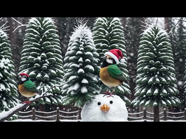 Animated Snowy Christmas Story