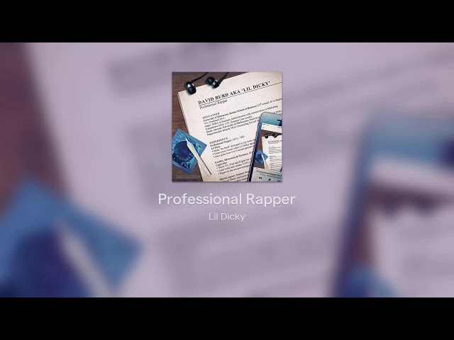 [FULL ALBUM] - Lil Dicky - Professional Rapper
