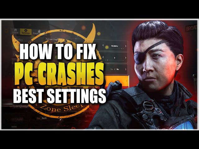 This SETTINGS FIXED my PC CRASHES Completely - How to fix PC crash in The Division 2...