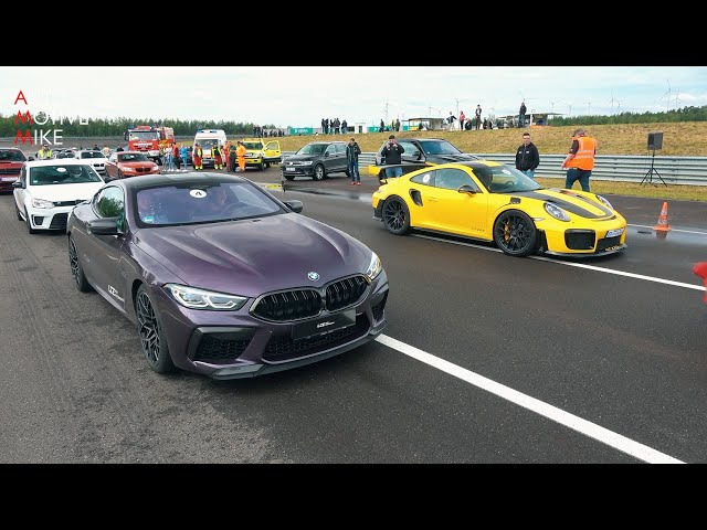 720HP BMW M8 Competition LCE Performance vs 723HP M6 F13 vs 800HP 991 Turbo S