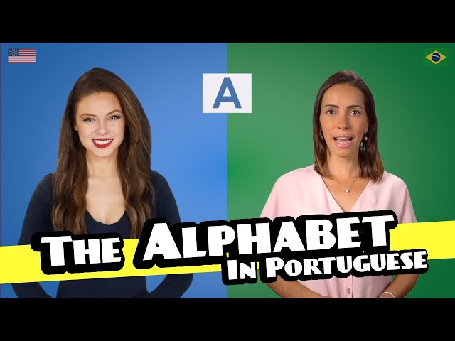 ABCs in Portuguese | Brazilian Portuguese Alphabet Pronunciation