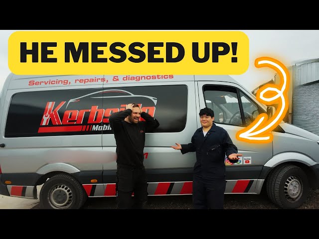I take on a work experience lad and show him the basics of mechanics | Day in the life EP12