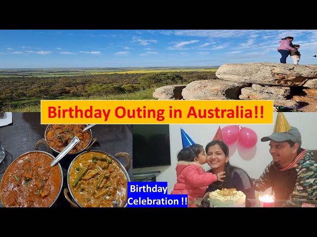 Birthday Outing in Australia | Birthday Celebration Vlog | Indian Life in Australia
