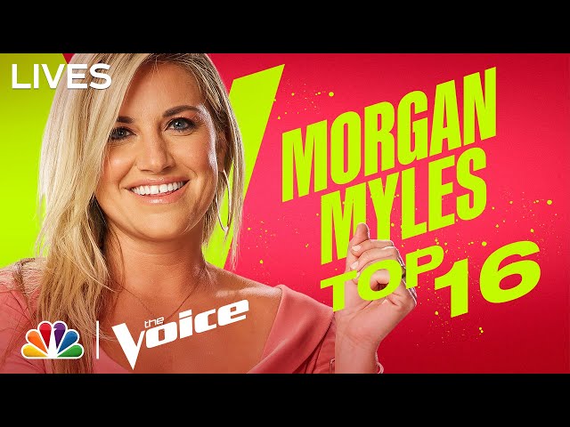 Morgan Myles Performs Patty Griffin's "Let Him Fly" | NBC's The Voice Top 16 2022