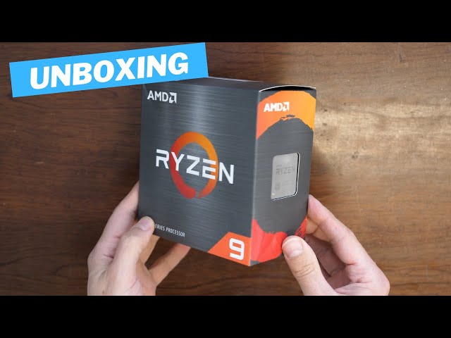 AMD Ryzen 9 5900x / Unboxing ASMR
