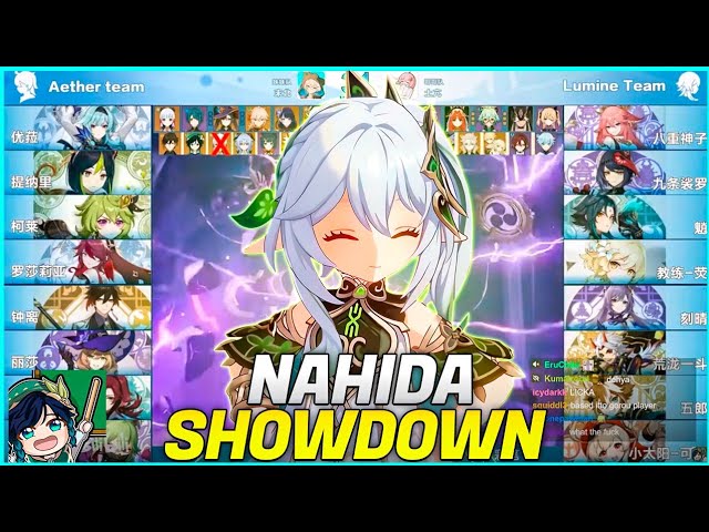 Nahida vs Nahida! Genshin chinese tournament [gncs 17]