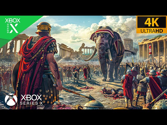 BATTLE OF ROMAN EMPIRE™ LOOKS ABSOLUTELY AMAZING | Ultra Realistic Graphics Gameplay 4K Son of Rome