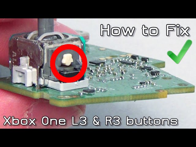How to fix Xbox One L3 & R3 buttons & SPRINTING