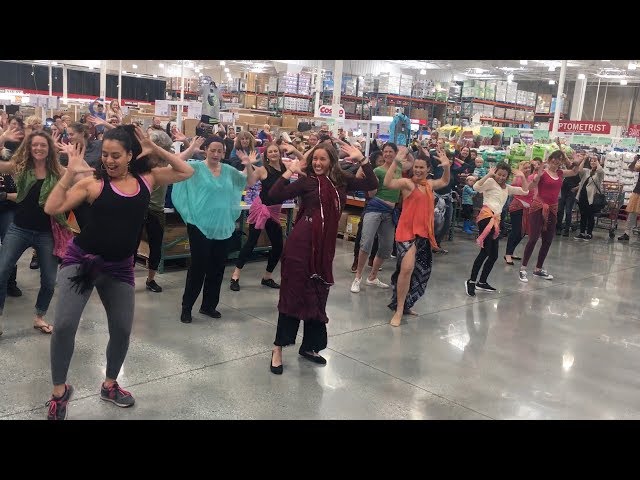 Bollywood Flashmob in Costco - Santa Cruz, CA - February 2, 2019