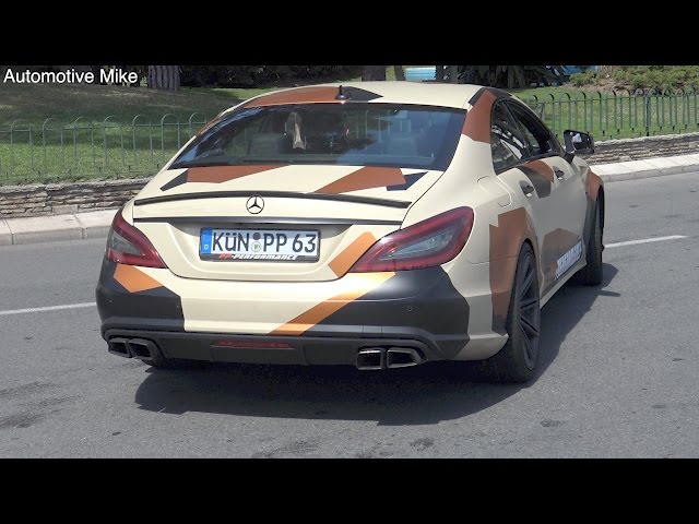 LOUD! 750HP PP-Performance Mercedes CLS63 AMG w/ Fi Exhaust