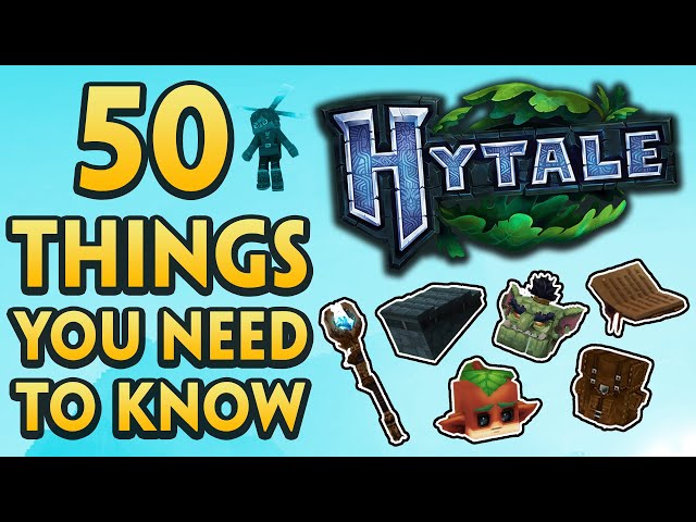 50 Things You NEED to Know About Hytale