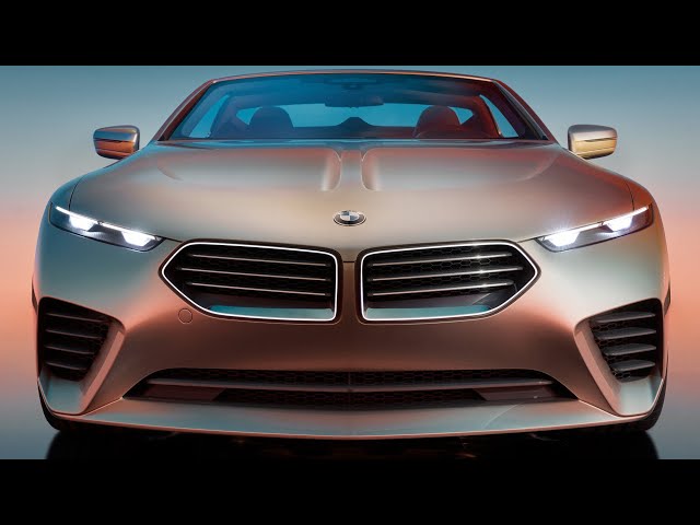 BMW Concept Skytop – a Sleek Open Two-Seater with 617 hp V8