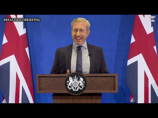 The UK Government #RealDailyBriefing [2nd June 2021] - Larry and Paul