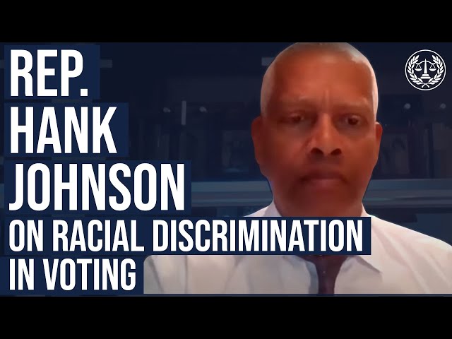 Rep. Johnson on Strengthening the VRA to End Racial Disparities in Voting