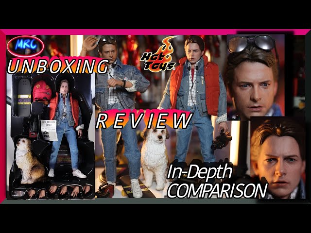 Hottoys Marty Mcfly 2.0 & Einstein |UNBOXING, REVIEW & COMPARISON