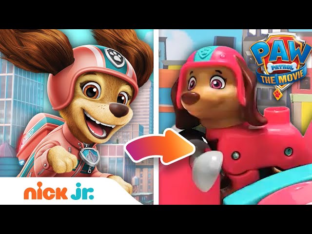 Guess the Rescue #2 w/ PAW Patrol Movie Pup Toys! | Nick Jr.