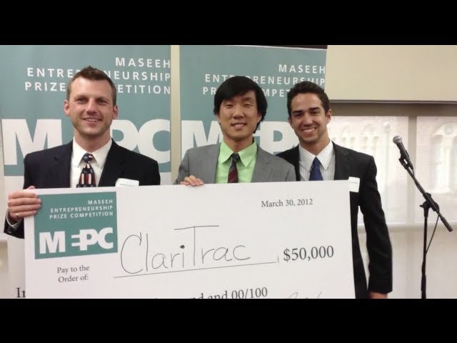 ClariTrac: 2012 Winners of the Maseeh Entrepreneurship Prize Competition