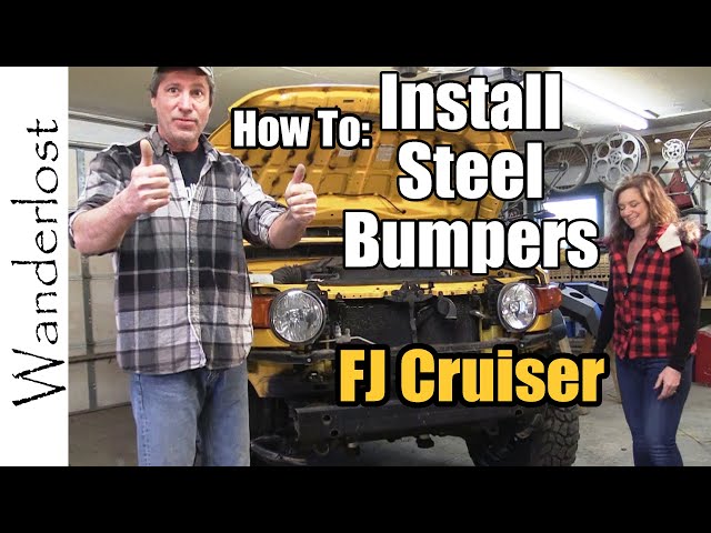 How To Install Steel Front & Rear Bumpers, Toyota FJ Cruiser, Expedition One