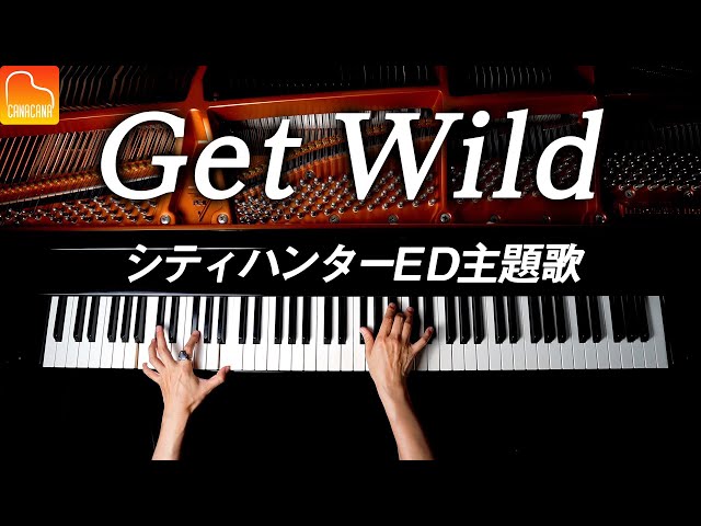 『Get Wild』TM NET WORK【楽譜あり】シティハンターED - 耳コピピアノCANACANA