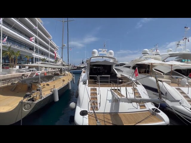 Monaco Port 2022 Grand Prix # Full Walking Tour # @Emman's Vlog FR