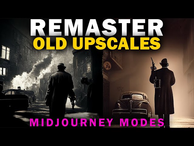NEW Midjourney Remaster Upscales   Awesome Re Images