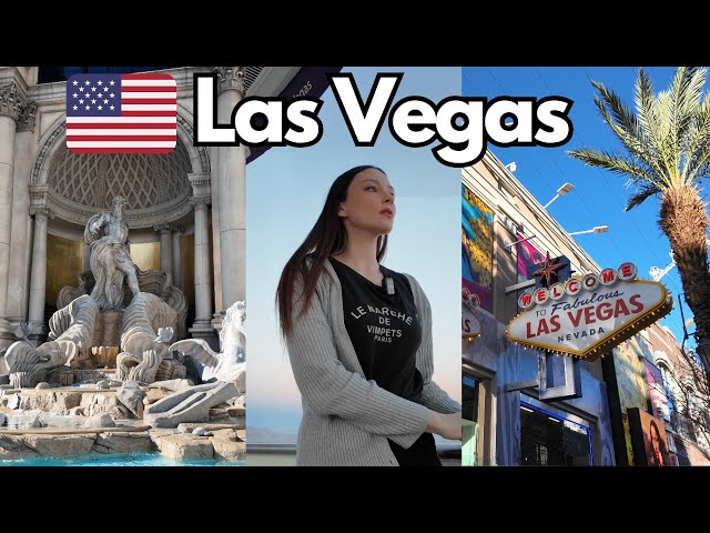 Las Vegas VLOG | How much I spend 💸 Vegan eats🌱 High Roller Ferris Wheel 🎡 The Strip 🎰