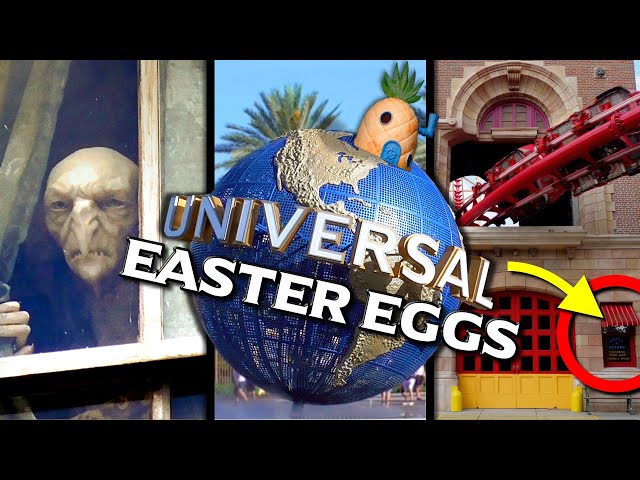 10 Easter Eggs in Windows at Universal Studios Florida