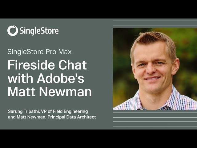 How Adobe built its user-facing app, Workfront, with SingleStore