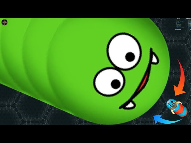 Wormate.io 001 Giant Monster Worm vs. Tiny Invasion Worms Epic Wormateio Best Trolling Gameplay!
