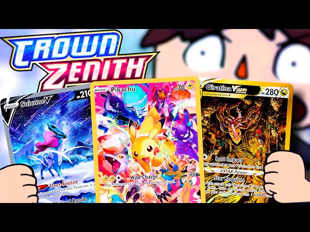 Opening NEW Crown Zenith Pokemon Cards