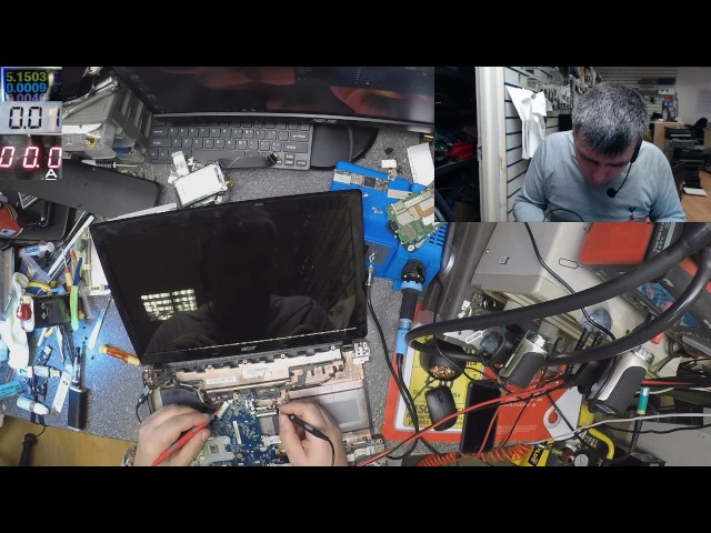How to fix dead laptop motherboards, acer aspire 5742