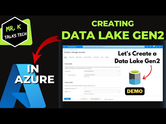 7. Creating an Azure Data Lake Gen2- Storage Account | Beginners Tutorials