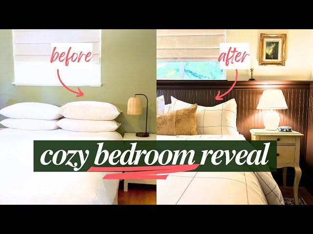 Makeover Your Boring Bedroom! DIY Dark & Moody Bedroom Transformation