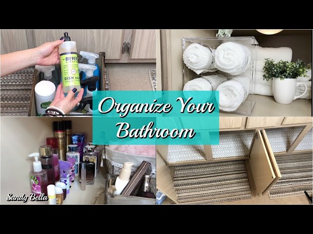Como Organizar El Baño Y Los Artículos De Limpieza Que Utilizó Para Lavar El Baño | SANDY BELLA