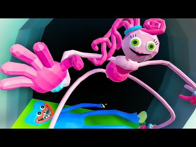 New MOMMY LONG LEGS Saves HUGGY's LIFE - Tiny Town VR