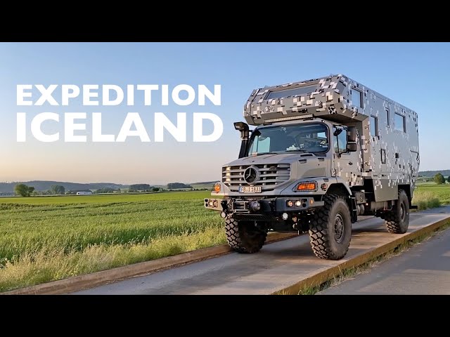 MERCEDES-BENZ Zetros 4x4 Expedition Iceland START - im Grand Tour EXMO unterwegs - REPUBLIC DRIVE