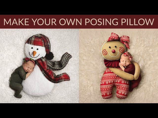 How to Make a Gingerbread and Snowman Pillow with Kelly Brown