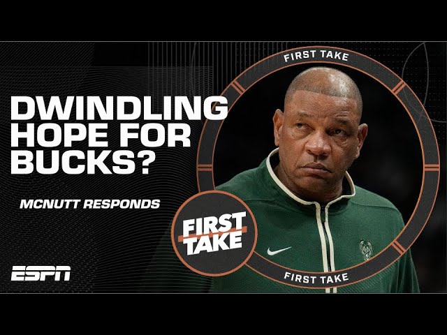 Monica McNutt IMMEDIATELY STOPS this take of the Milwaukee Bucks 👀 | First Take