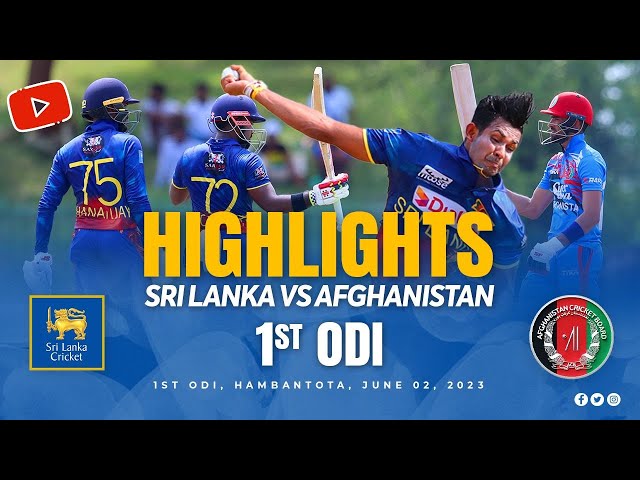 1st ODI Highlights | Sri Lanka vs Afghanistan 2023