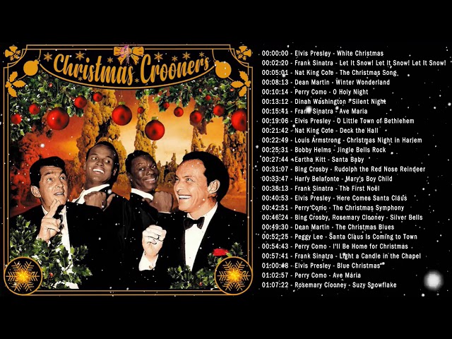 Frank Sinatra Dean Martin Elvis Presley Nat King Cole Bing Crosbey-Merry Christmas from the Crooners