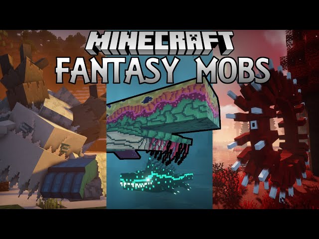 Best 1.16.5 Fantasy Mob Mods [Forge] - Minecraft Cinematic Showcase