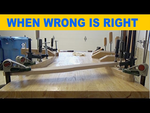 Woodworking when the right way doesn't work
