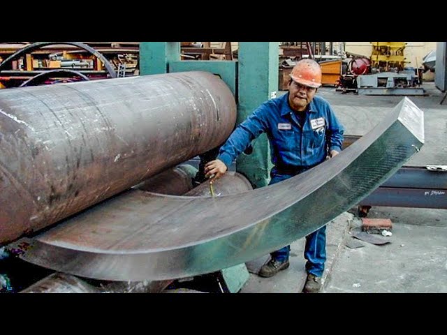 How To Make Super Big Cone. State-of-the-art Bending Machines And Steel Plate Bending Techniques.