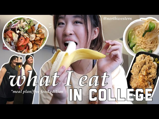 what i eat in a weekend as a college student | thoughts on health & fitness