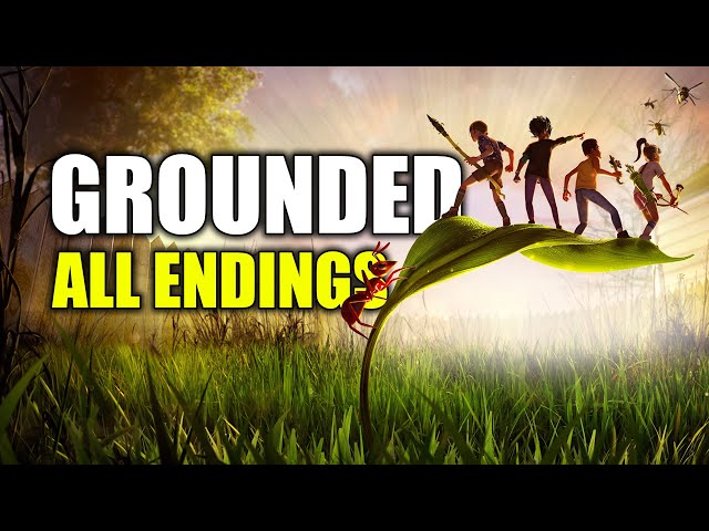 Grounded - ALL ENDINGS (Good Ending & Bad Ending)