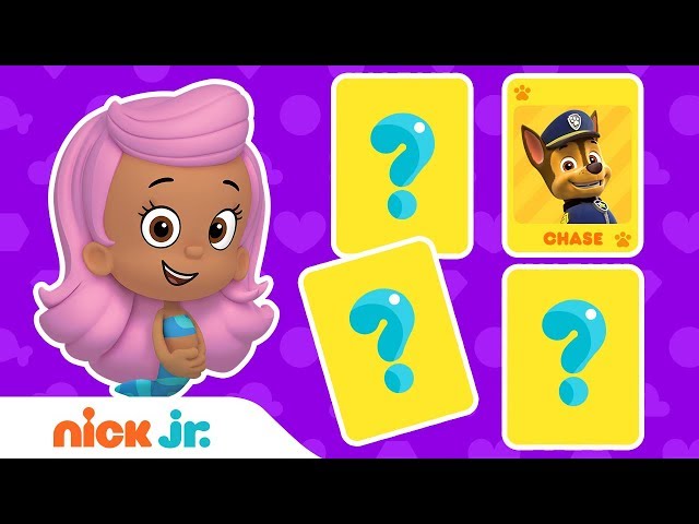 Card Match Game w/ Molly from Bubble Guppies | Bubble Guppies