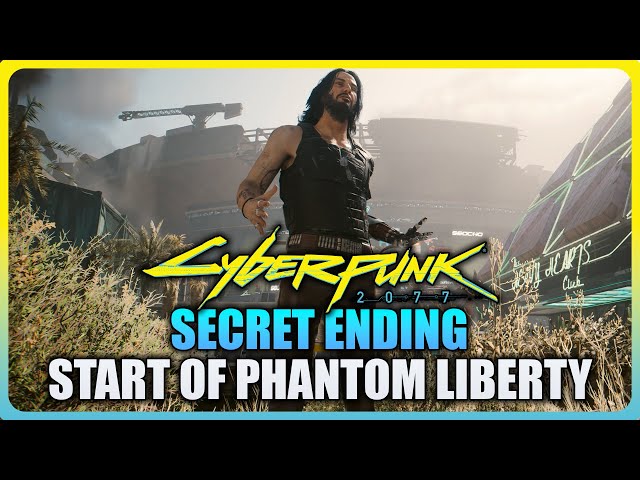 Cyberpunk 2077 Phantom Liberty - Secret Ending at the start of Phantom Liberty